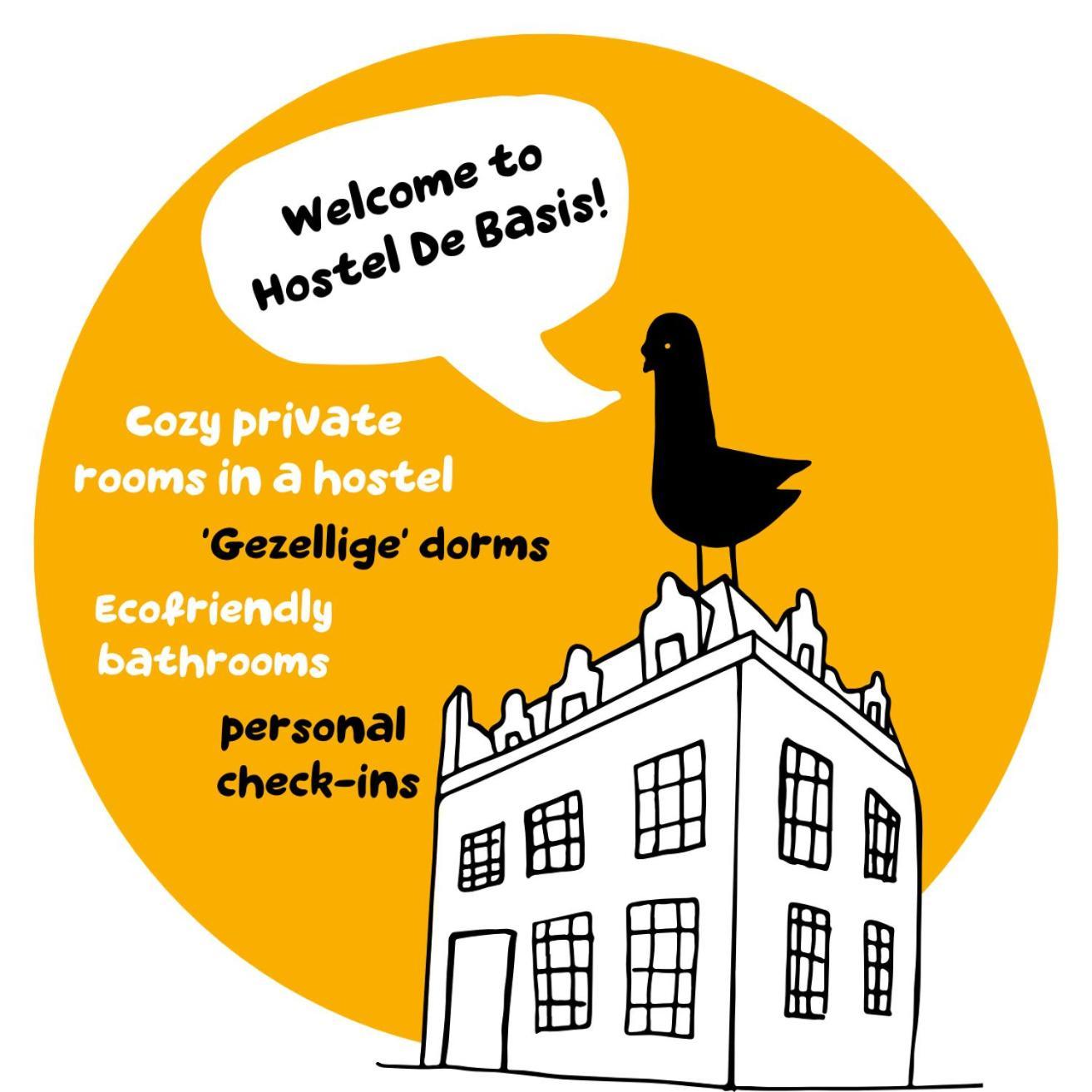 Hostel & Bar De Basis 兹沃勒 外观 照片